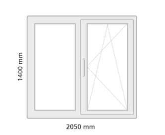 window 1 grey  - Цены